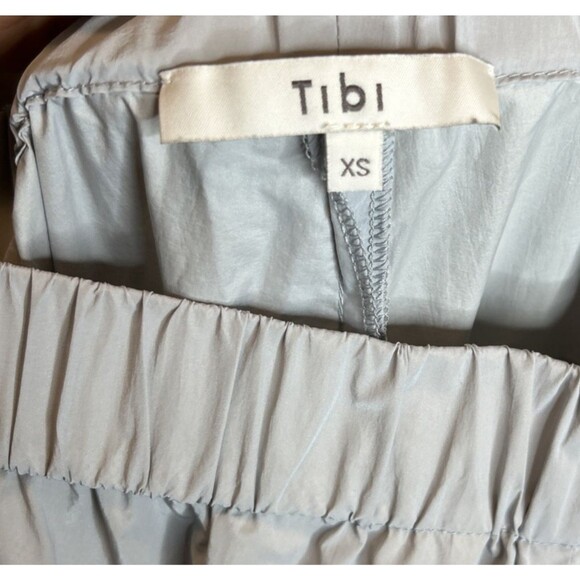 Tibi Jogger Pants Large Pockets Ankle Zippers Light Gray Color Size XS - Picture 7 of 10